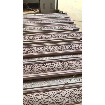 carved decorative cheap wood cabinet moulding